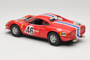 Ferrari Dino 246 GT #46 Czerwony Anson 1:18 3580-P1 Metal — zdjęcie 7 z 8