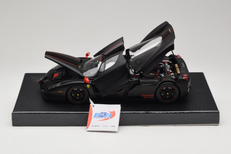 Ferrari Enzo Matt Black Edycja Limitowana BBR 1:18 HE180029 Metal