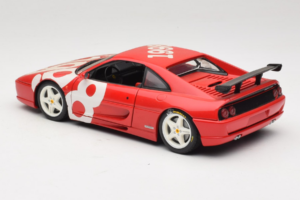 Ferrari F355 Berlinetta Czerwony z Białymi Kołami UT Models 1:18 180074020-P2 Metal — zdjęcie 7 z 8