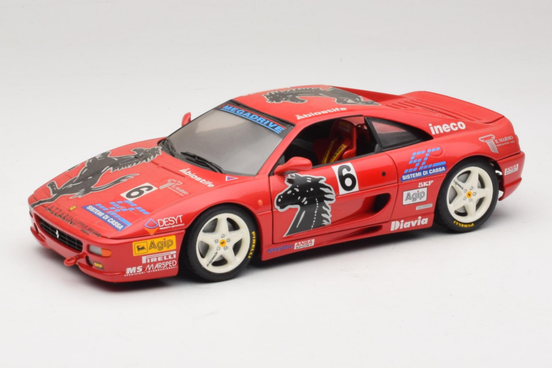 Ferrari F355 Berlinetta Diavia #6 Czerwony UT Models 1:18 180074020-P3 Metal