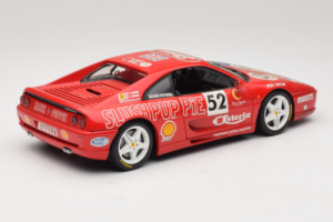 Ferrari F355 Berlinetta Slushuppie #52 M. Peters Czerwony UT Models 1:18 180074020-P4 Metal — zdjęcie 3 z 8