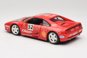 Ferrari F355 Berlinetta Slushuppie #52 M. Peters Czerwony UT Models 1:18 180074020-P4 Metal — zdjęcie 7 z 8