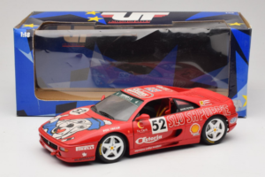 Ferrari F355 Berlinetta Slushuppie #52 M. Peters Czerwony UT Models 1:18 180074020-P4 Metal — zdjęcie 8 z 8