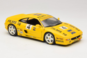 Ferrari F355 Coupe Films 18 #4 Reoloffs / Ansembourg Żółty UT Models 1:18 180074021-Y1 Metal — zdjęcie 6 z 8