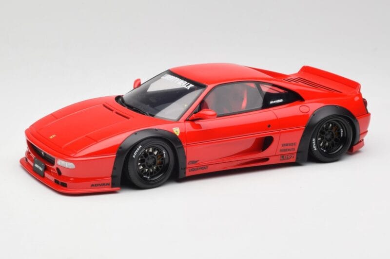 Ferrari F355 Liberty Walk Czerwony GT Spirit 1:18 GT468 Żywica