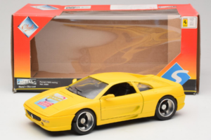 Ferrari F355 Racing Żółty Faszination Modelbau Edycja Limitowana Solido 1:18 9009 Metal — zdjęcie 7 z 7
