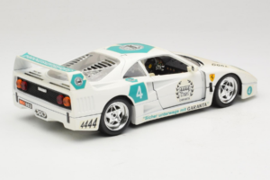 Ferrari F40 4444 Tage Garanta #4 Biały Bburago 1:18 3332-W5 Metal — zdjęcie 3 z 8