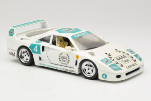 Ferrari F40 4444 Tage Garanta #4 Biały Bburago 1:18 3332-W5 Metal — zdjęcie 6 z 8