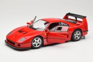 Ferrari F40 Competizione Test Version Czerwony Hot Wheels 1:18 P9922 Metal — zdjęcie 2 z 8