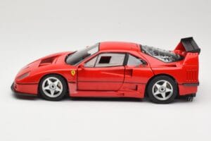 Ferrari F40 Competizione Test Version Czerwony Hot Wheels 1:18 P9922 Metal — zdjęcie 4 z 8