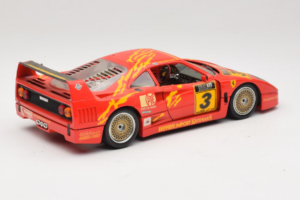 Ferrari F40 Evoluzione #3 Brummel Czerwony 1987 Bburago 1:18 3022-P2 Metal — zdjęcie 3 z 8