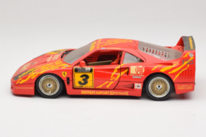Ferrari F40 Evoluzione #3 Brummel Czerwony 1987 Bburago 1:18 3022-P2 Metal — zdjęcie 4 z 8