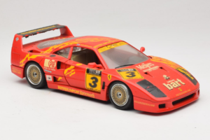Ferrari F40 Evoluzione #3 Brummel Czerwony 1987 Bburago 1:18 3022-P2 Metal — zdjęcie 6 z 8