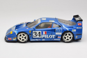 Ferrari F40 Evoluzione #34 Niebieski Custom 1987 Bburago 1:18 3032-C1 Metal — zdjęcie 4 z 8