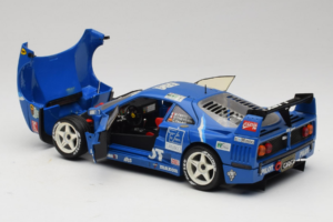 Ferrari F40 Evoluzione #34 Niebieski Custom 1987 Bburago 1:18 3032-C1 Metal — zdjęcie 5 z 8