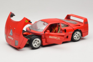 Ferrari F40 Evoluzione Czerwony Master Line Bburago 1:18 3042-M1 Metal — zdjęcie 2 z 8