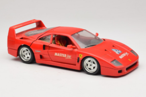 Ferrari F40 Evoluzione Czerwony Master Line Bburago 1:18 3042-M1 Metal — zdjęcie 6 z 8