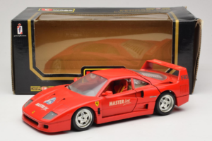 Ferrari F40 Evoluzione Czerwony Master Line Bburago 1:18 3042-M1 Metal — zdjęcie 8 z 8