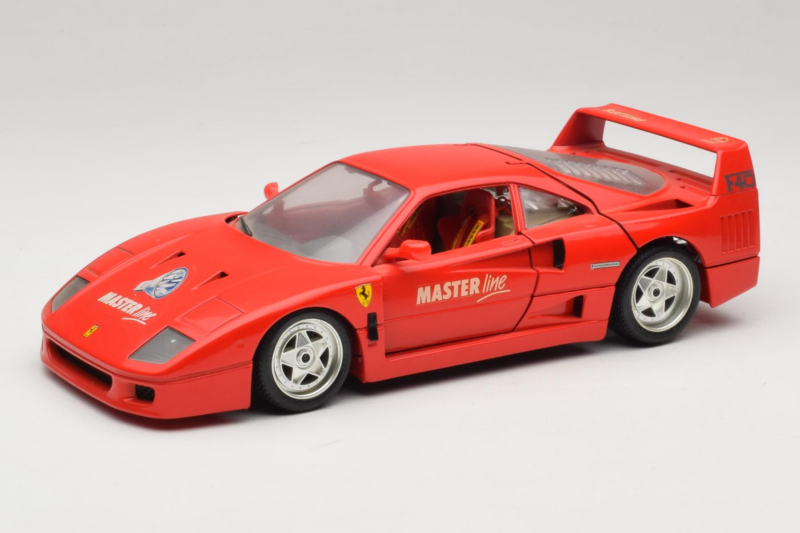 Ferrari F40 Evoluzione Czerwony Master Line Bburago 1:18 3042-M1 Metal