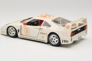 Ferrari F40 #1 Expert Biały 1987 Bburago 1:18 3332-W2 Metal — zdjęcie 7 z 8