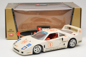 Ferrari F40 #1 Expert Biały 1987 Bburago 1:18 3332-W2 Metal — zdjęcie 8 z 8