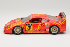 Ferrari F40 #3 F. Kroymans Ferrari Imports Kroymans BBS Wheels Czerwony 1987 Bburago 1:18 3032-H1 Metal — zdjęcie 4 z 8