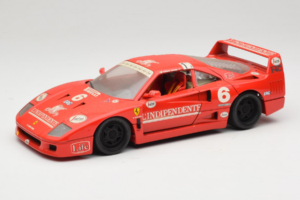 Ferrari F40 #6 V. Colombo L'Indipendente Czerwony 1987 Bburago 1:18 3032-L1 Metal