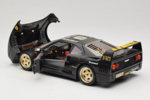Ferrari F40 Magneti Marelli #3 Czarny Bburago 1:18 3022-B1 Metal — zdjęcie 5 z 8