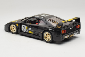 Ferrari F40 Magneti Marelli #3 Czarny Bburago 1:18 3022-B1 Metal — zdjęcie 7 z 8