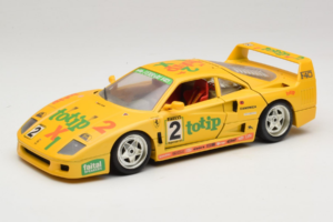 Ferrari F40 Totip Jolly Club #2 Żółty Bburago 1:18 3332-Y1 Metal