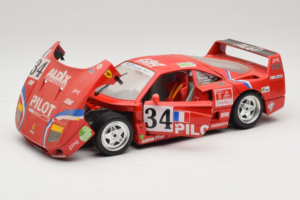 Ferrari F40 LM Pilot #34 Ferte / Thavenin / Palau 24 Hours of Le Mans 1995 Czerwony Bburago 1:18 3032-P3 Metal — zdjęcie 2 z 8