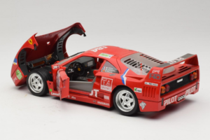 Ferrari F40 LM Pilot #34 Ferte / Thavenin / Palau 24 Hours of Le Mans 1995 Czerwony Bburago 1:18 3032-P3 Metal — zdjęcie 5 z 8