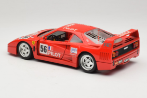 Ferrari F40 #56 Pilot Czerwony 1987 Bburago 1:18 3332-P2 Metal — zdjęcie 7 z 8