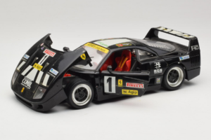 Ferrari F40 Pirelli Agip #1 Czarny Bburago 1:18 3332-B1 Metal — zdjęcie 2 z 8