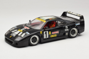 Ferrari F40 Pirelli Agip #1 Czarny Bburago 1:18 3332-B1 Metal