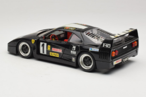 Ferrari F40 Pirelli Agip #1 Czarny Bburago 1:18 3332-B1 Metal — zdjęcie 7 z 8