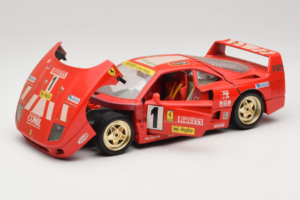 Ferrari F40 Evoluzione #1 Pirelli Agip Czerwony ze Złotymi Kołami 1992 Bburago 1:18 3042-P2 Metal — zdjęcie 2 z 8