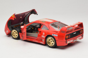 Ferrari F40 Evoluzione #1 Pirelli Agip Czerwony ze Złotymi Kołami 1992 Bburago 1:18 3042-P2 Metal — zdjęcie 5 z 8