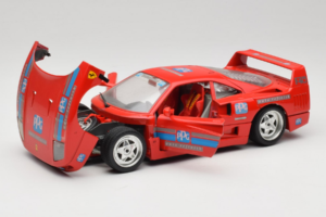 Ferrari F40 PPG Auto Refinish Czerwony Bburago 1:18 3332-P1 Metal — zdjęcie 2 z 8