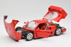 Ferrari F40 Czerwony Bburago 1:18 3032 Metal — zdjęcie 2 z 8
