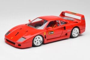 Ferrari F40 Czerwony Bburago 1:18 3332 Metal