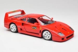 Ferrari F40 Czerwony Bburago 1:18 3332 Metal — zdjęcie 6 z 8