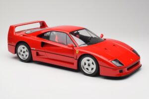 Ferrari F40 Rosso Corsa Norev 1:12 127902 Metal — zdjęcie 4 z 6