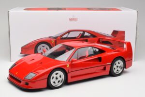 Ferrari F40 Rosso Corsa Norev 1:12 127902 Metal — zdjęcie 6 z 6