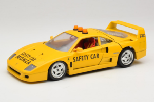 Ferrari F40 Safety Car Żółty Bburago 1:18 3032-Y2 Metal
