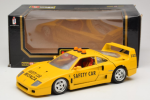 Ferrari F40 Safety Car Żółty Bburago 1:18 3032-Y2 Metal — zdjęcie 8 z 8