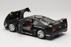Ferrari F40 Seco #99 Lesseps / Charriol / Balandras Czarny Bburago 1:18 3032-B3 Metal — zdjęcie 5 z 8