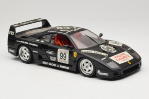 Ferrari F40 Seco #99 Lesseps / Charriol / Balandras Czarny Bburago 1:18 3032-B3 Metal — zdjęcie 6 z 8
