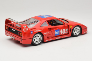 Ferrari F40 #40 the0123 Czerwony 1987 Bburago 1:18 3332-P5 Metal — zdjęcie 3 z 8