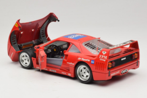 Ferrari F40 #40 the0123 Czerwony 1987 Bburago 1:18 3332-P5 Metal — zdjęcie 5 z 8